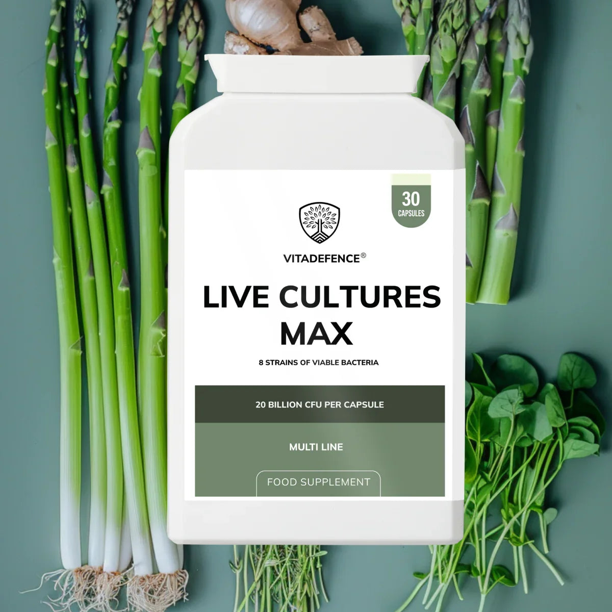 Why Choose Vitadefence® Live Cultures Max?