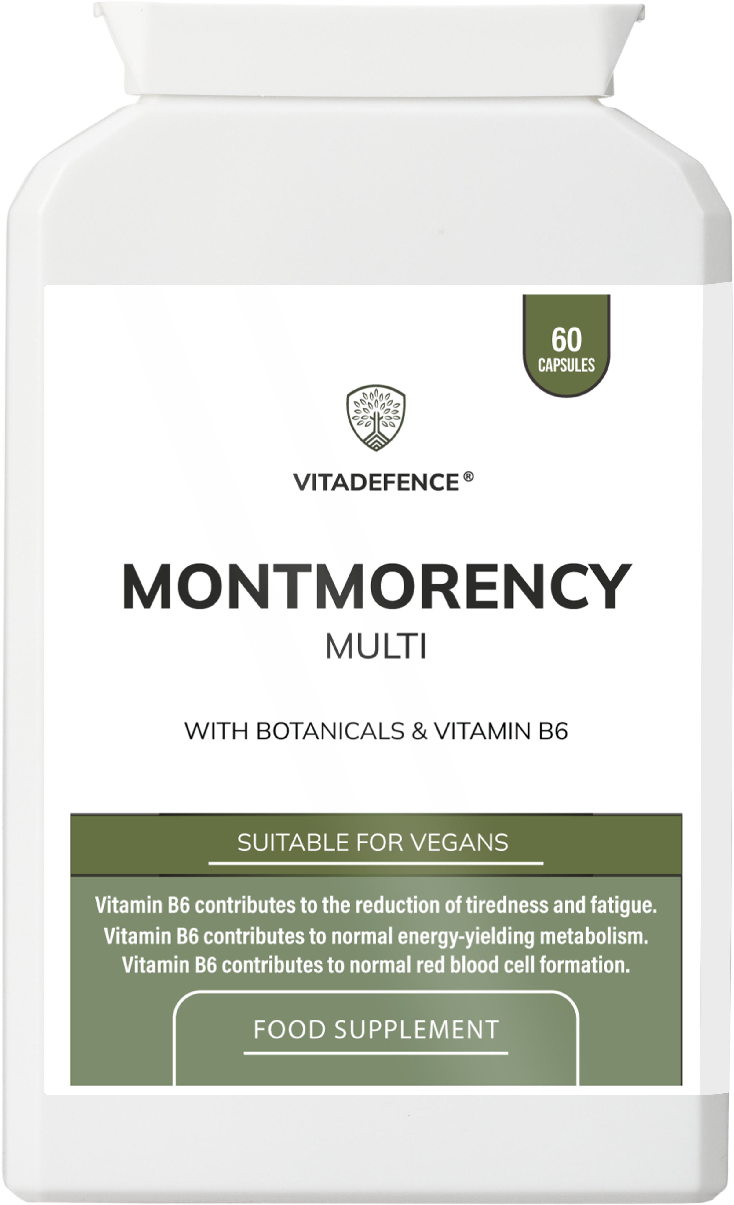 Montmorency Multi | With Vitamin B6, Beetroot & Tart Cherry – 60 Capsules -  Vitadefence® - Vitadefence®
