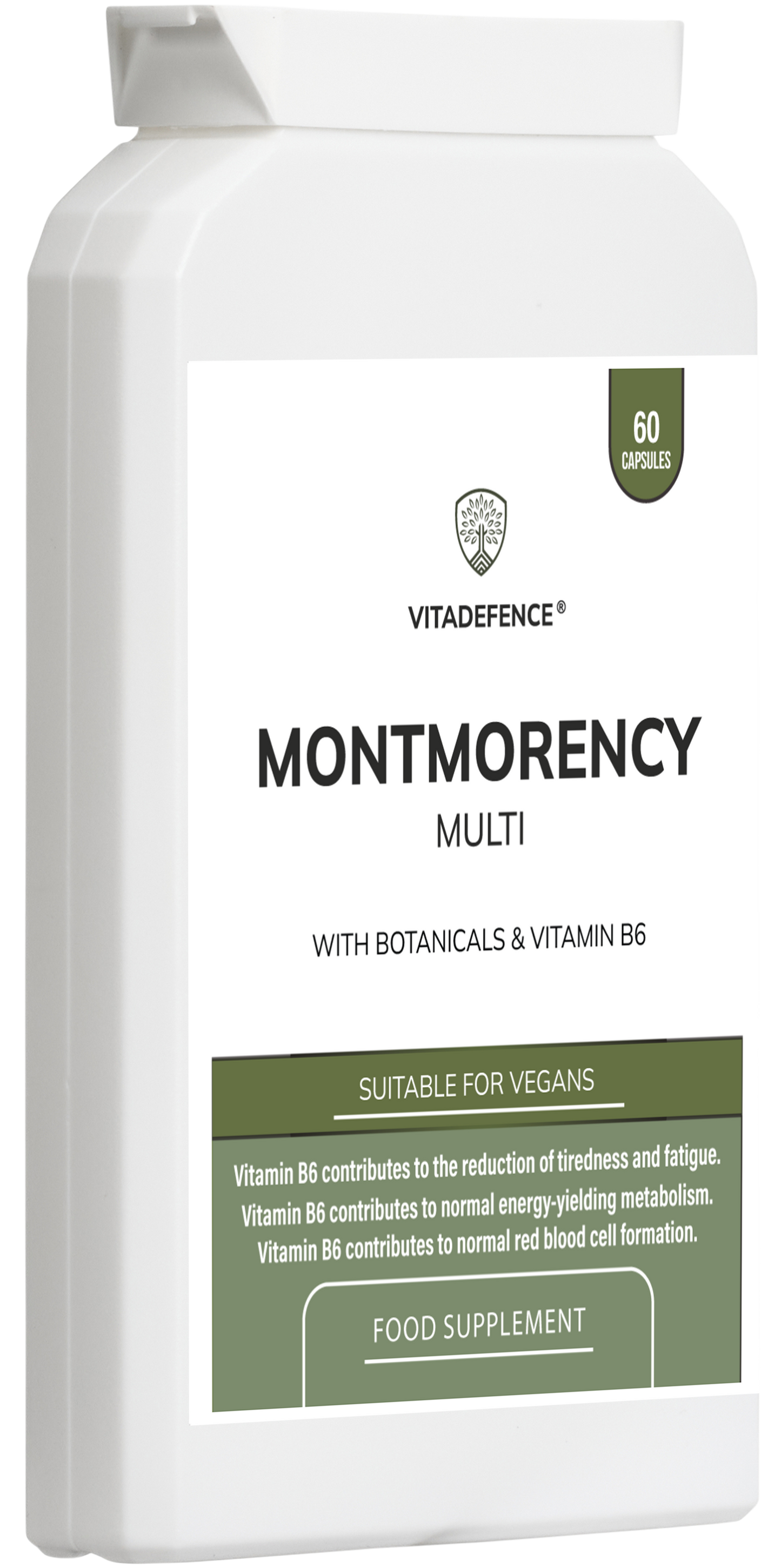 Montmorency Multi | With Vitamin B6, Beetroot & Tart Cherry – 60 Capsules -  Vitadefence® - Vitadefence®
