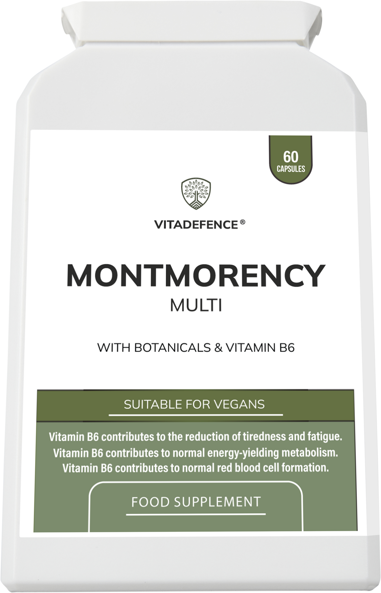 Montmorency Multi | With Vitamin B6, Beetroot & Tart Cherry – 60 Capsules -  Vitadefence® - Vitadefence®
