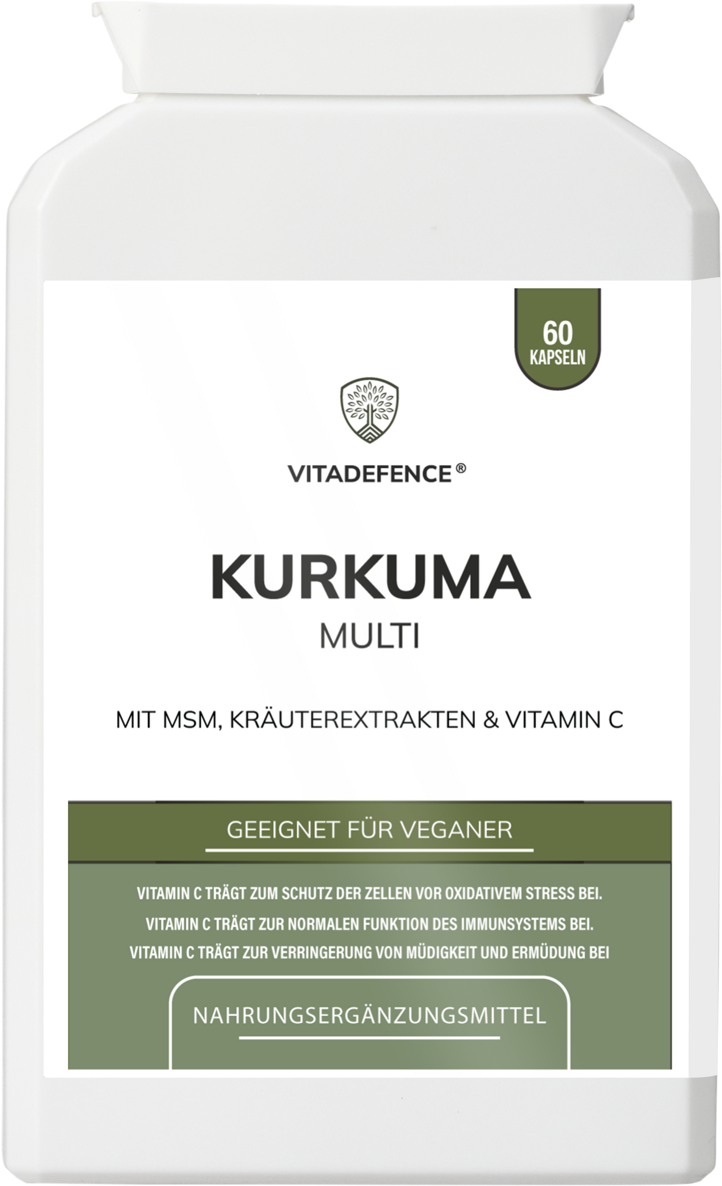 Turmeric Multi | With Vitamin B6, Zinc & Botanicals – 90 Capsules -  Vitadefence® - Vitadefence®
